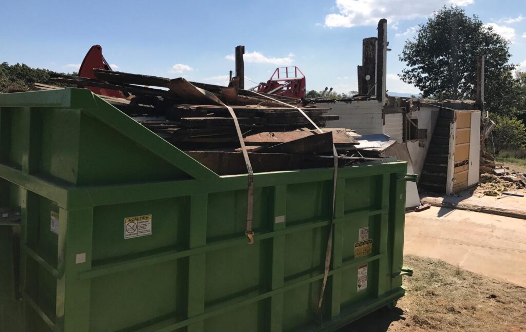 Site Clearing Dumpster Services-Colorado Dumpster Services of Greeley